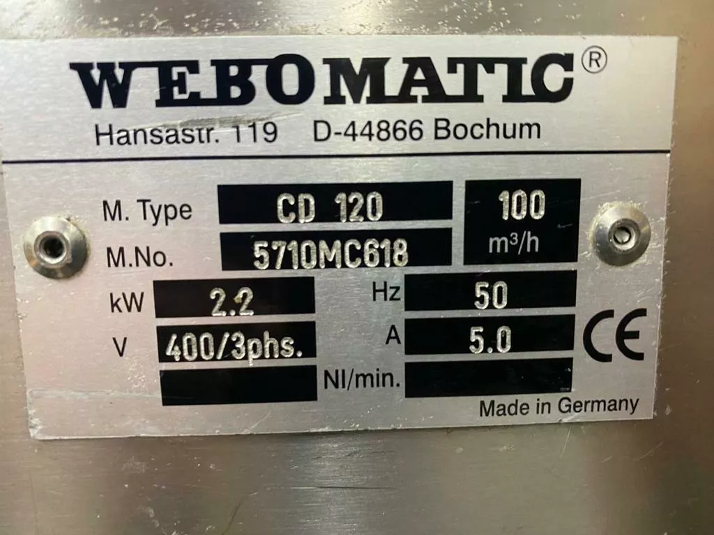 вакуумный упаковщик webomatic cd120 в Санкт-Петербурге и Ленинградской области 2